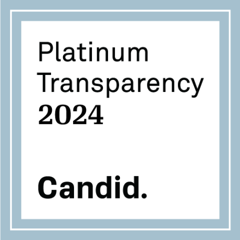 Platinum Transparency seal from Candid