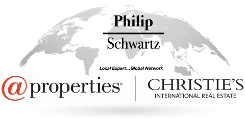 Philip Schwartz At Properties and Christie's logo